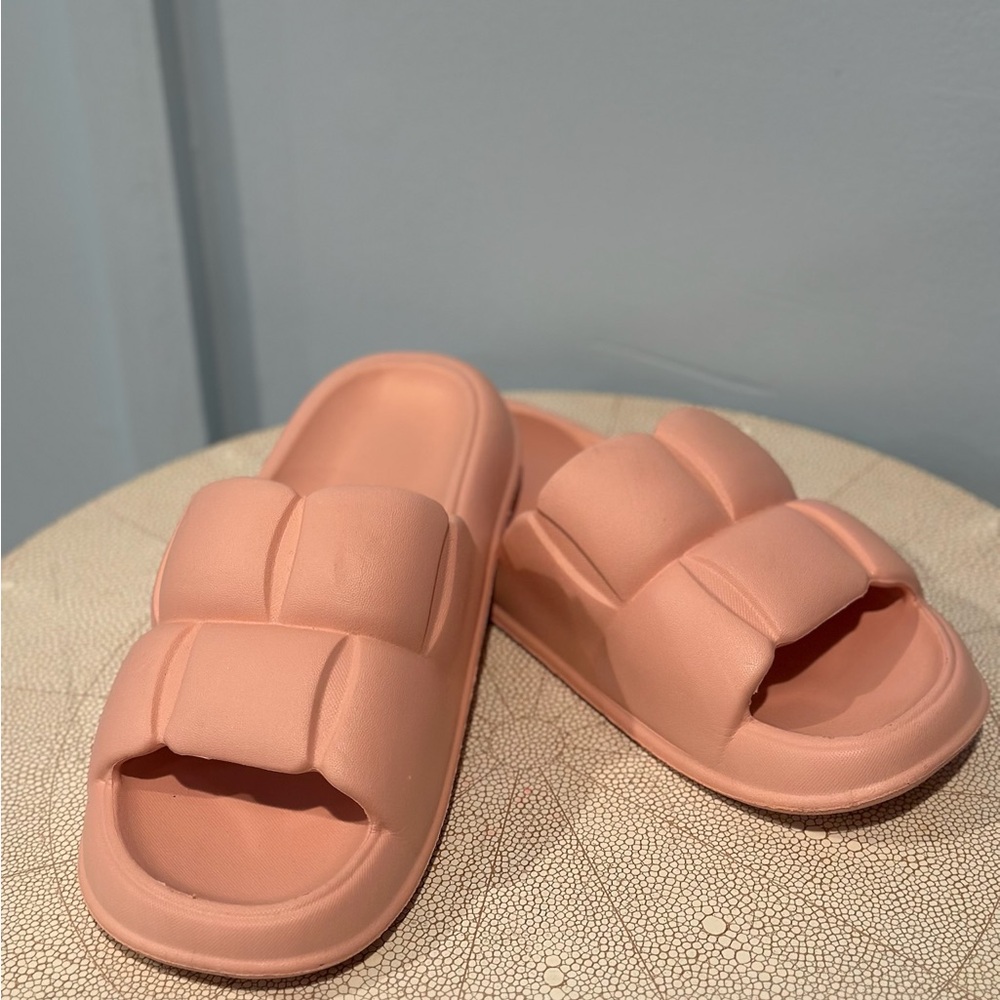 Pink Slide Sandals